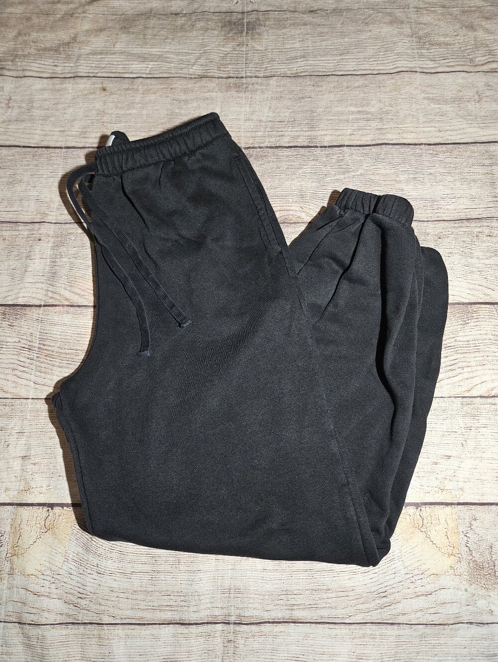 American Eagle black oversized jogger sweatpants